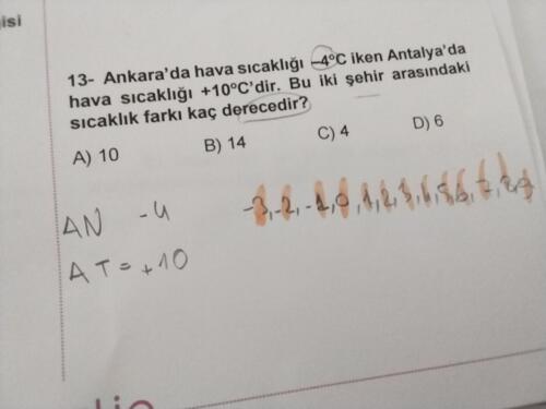Anlamadım 13 oluyo