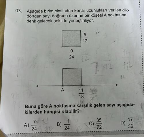 Çözümünü gösterebilir misiniz?