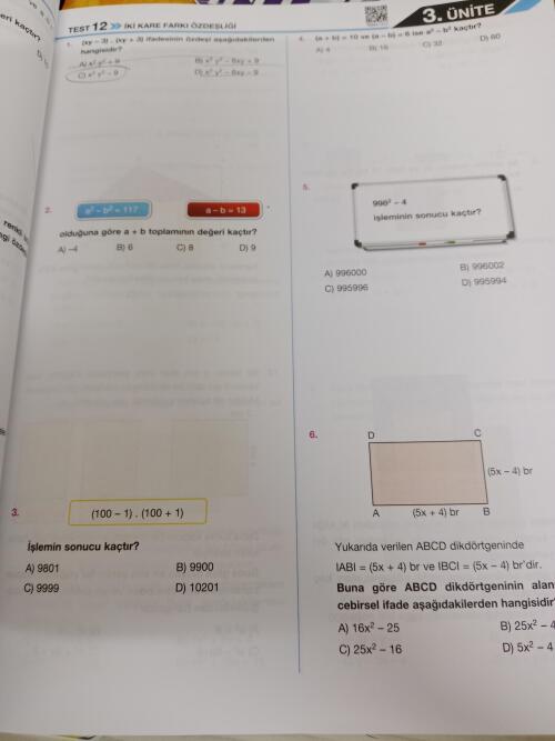 Bu 5 soruyu acil yapanlara yıldız