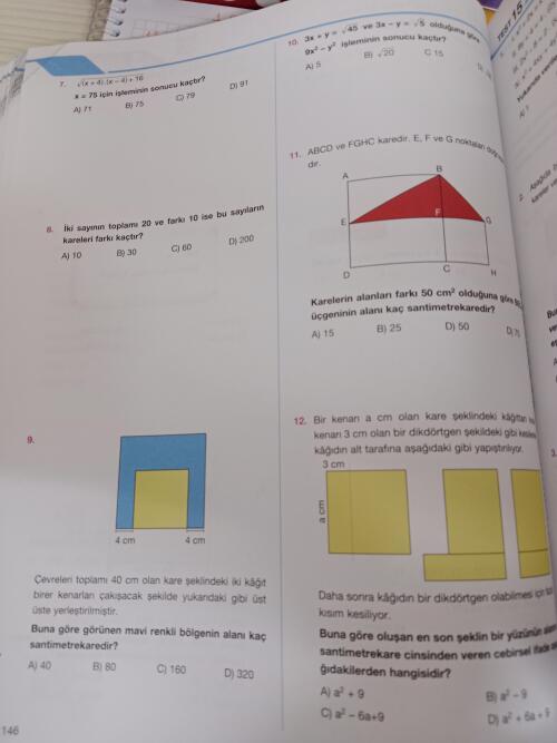Bu soruları yap yıldızı kap