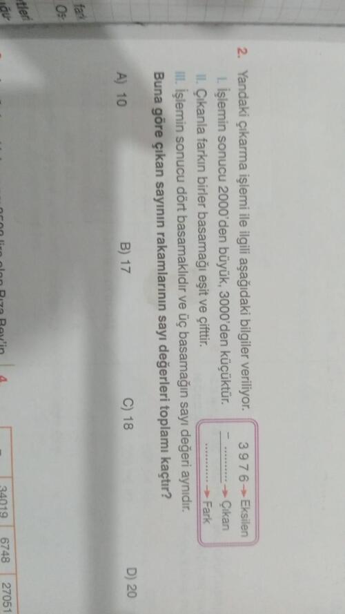 Soruyu çözene helal olsun👏👏😀