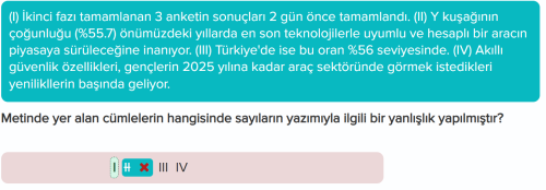 8. SINIF TÜRKÇE YAZIM YANLIŞI SORUSU...
BENCE %55.7 DİYE DEĞİL %55,7 ŞEKLİNDE YAZILMASI GEREK.