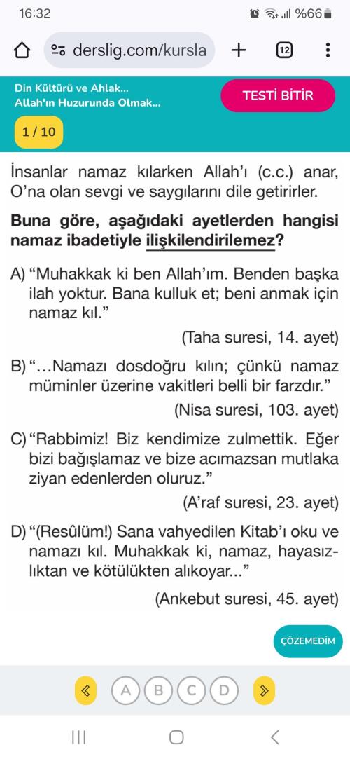 Bu soruyu yapana yıldız 🙌