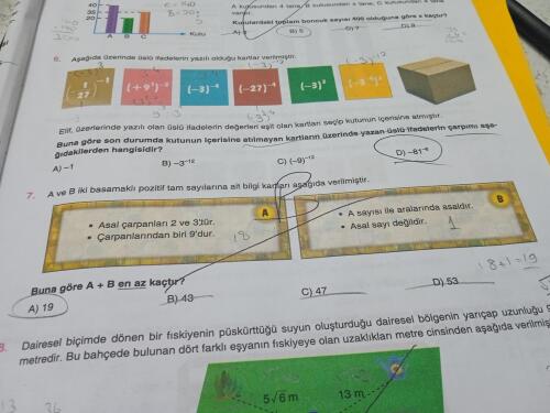 7. Soruyu çözebilirmsiiniz