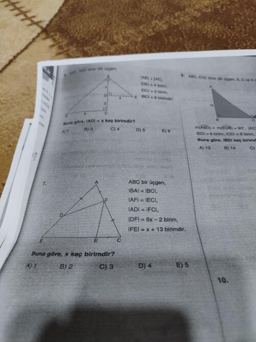 Çözemedim çözermisinizzzzz lütfen🌞🌞🌞