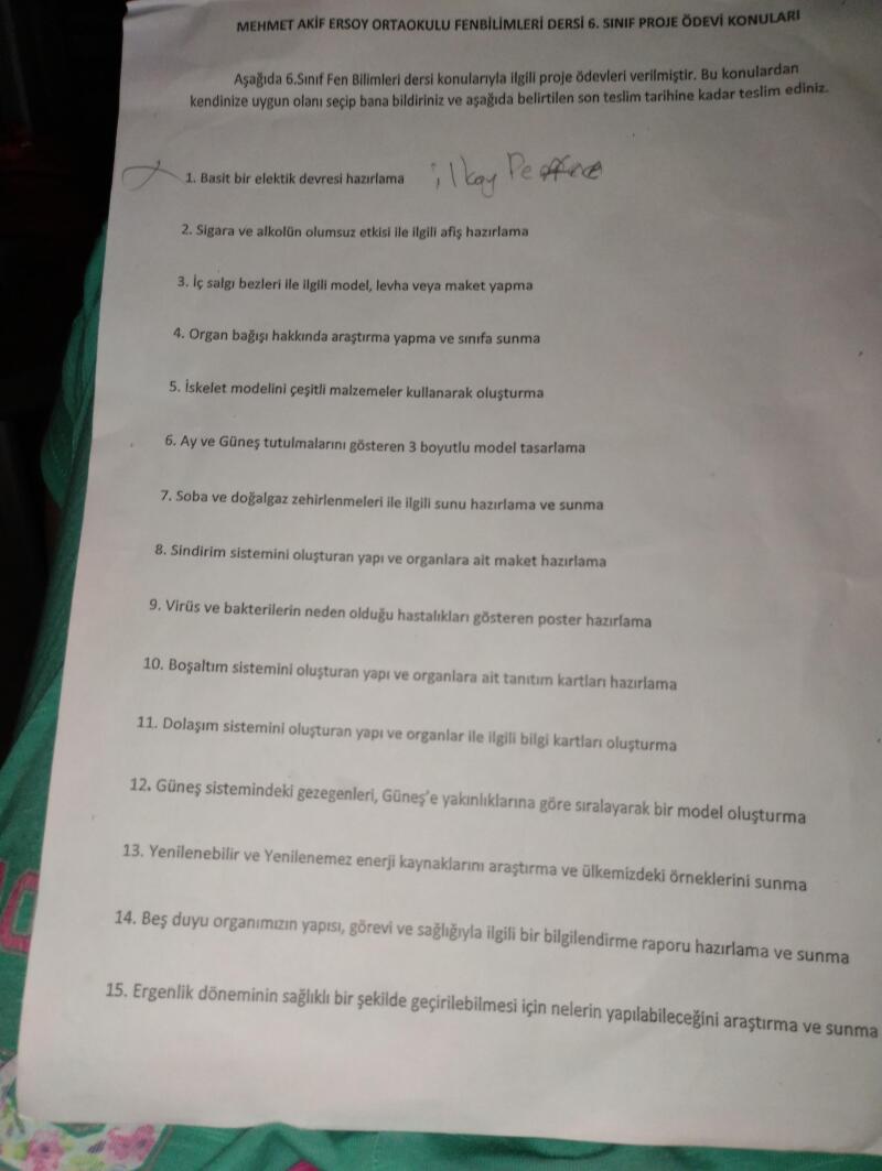 1.konuyu nasıl yapmalıyım