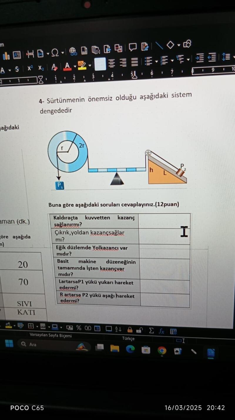 Arkadaşlar bu soruda bana yardımcı olur musunuz
