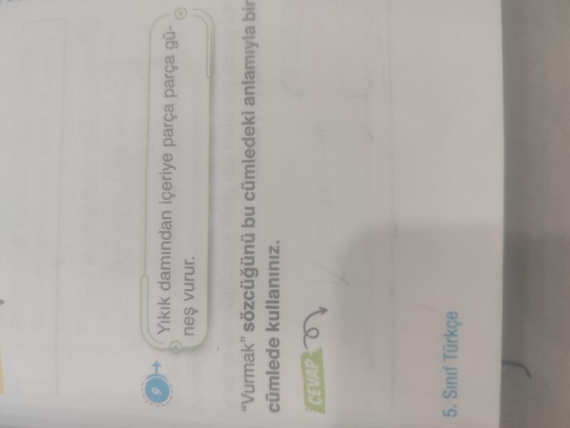 Cevabını yazabilirmisinizz