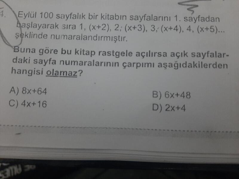 Bir türlü soruda yazdıklarını anlayamadım.