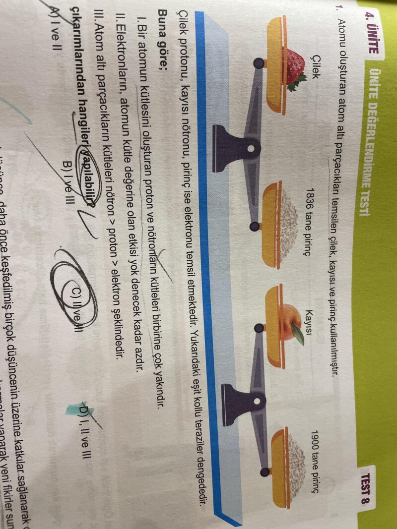 Soru yanlış olabilir mi ben mi yanlışım