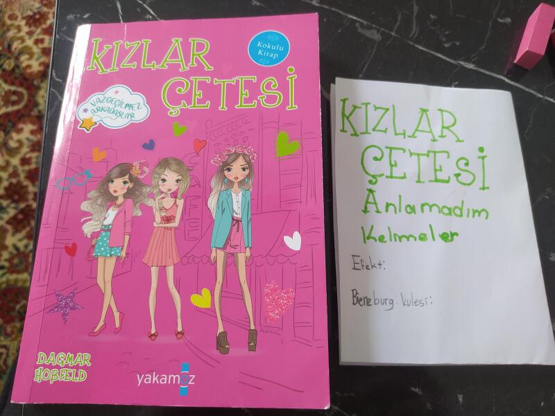 Anladım kelimeler 
Efekt:
Bieneburg kulesi:
Objektif:
Mahzen:
Rastalar:
Sakar:
Jülyen gibi anlaşmak:
Aşağıdaki kelimelerin anlamlarını yazın yıldız vereceğim 
Ve kim benimle kanka olmak ister