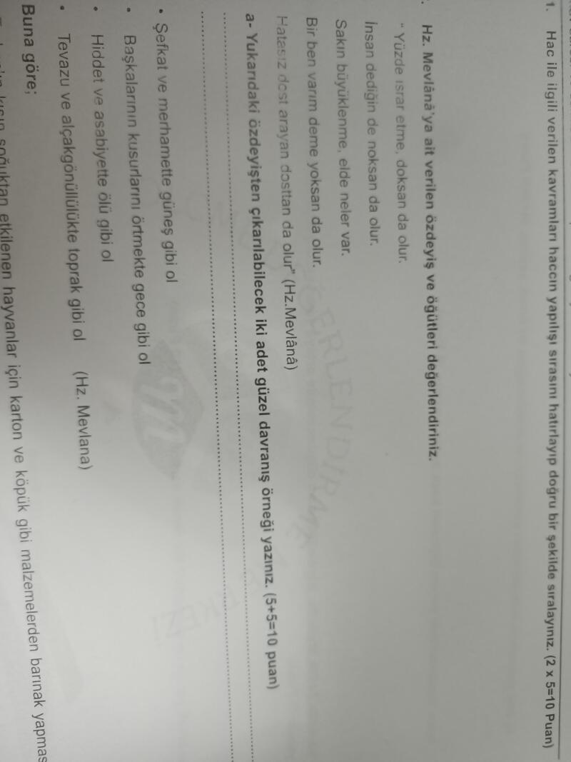 ??? Yıldız vericem✨ 2. Soru