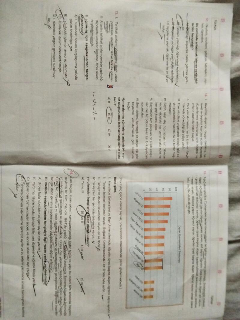 Arkadaşlar doğru cevapları bulur musunuz İlk ikiye yıldızzzz ⭐⭐⭐