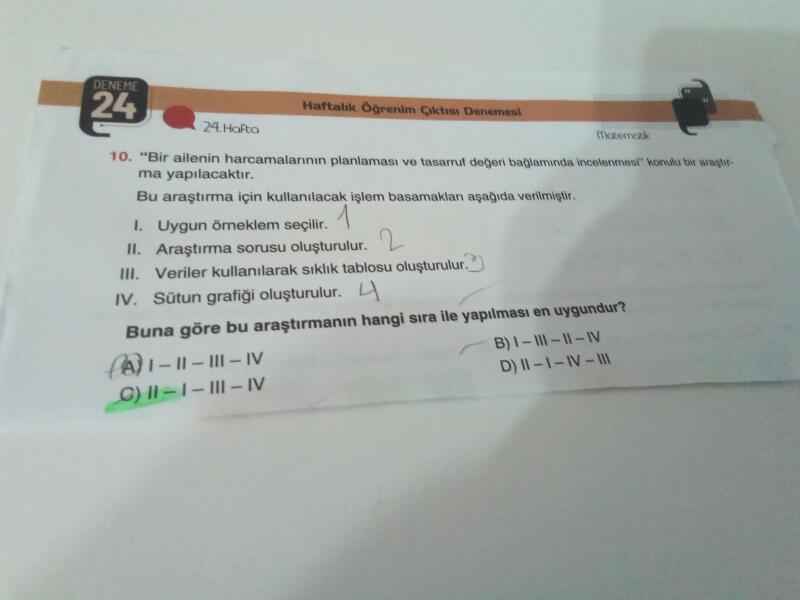 Soruyu açıklayabilir misiniz