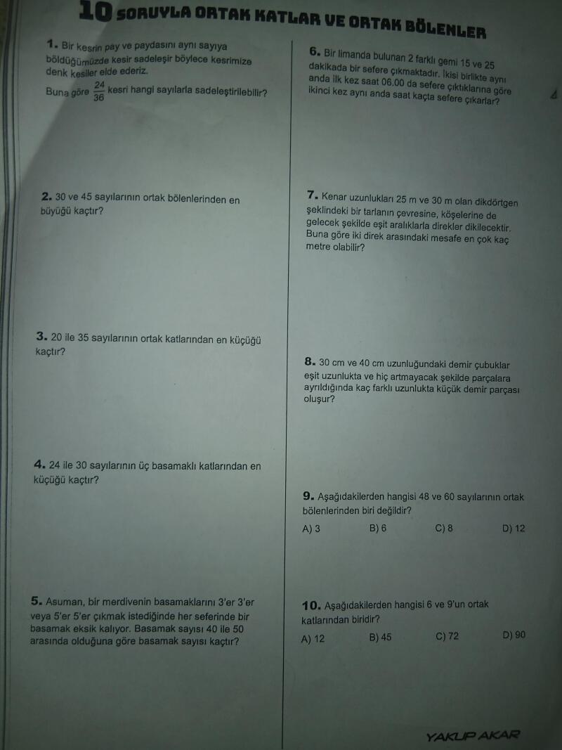 Lütfen işlemli olsun