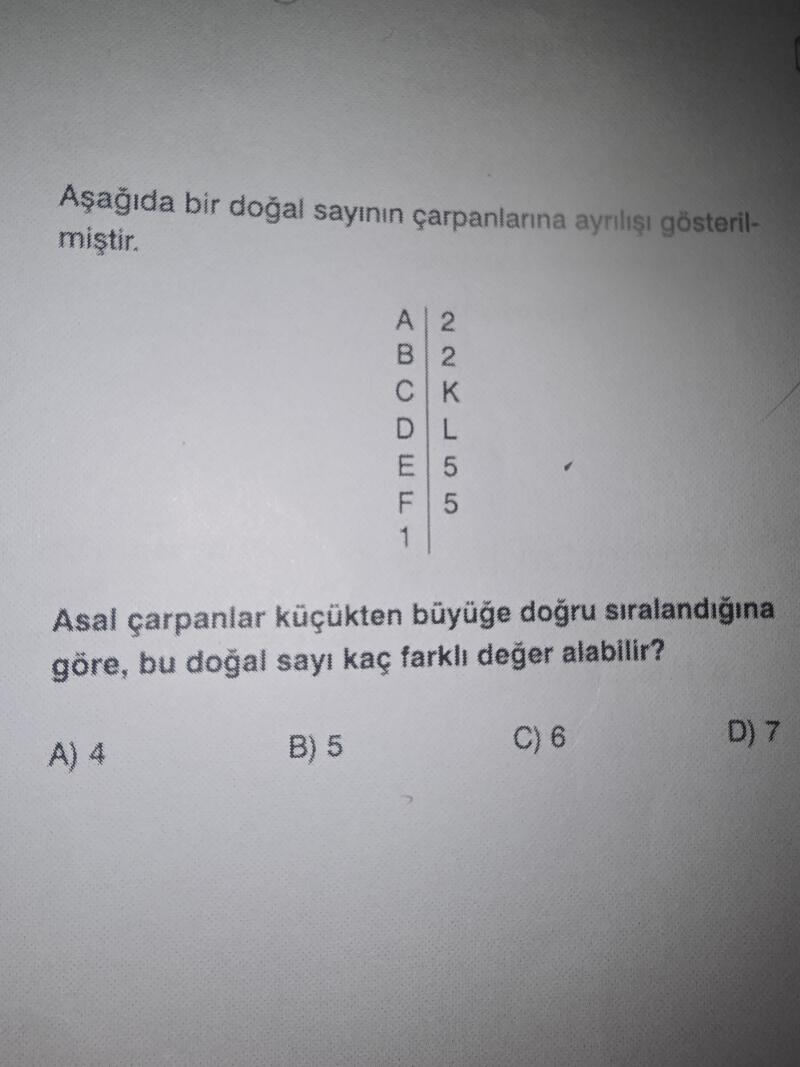 Cevap nedir işlemli olsun