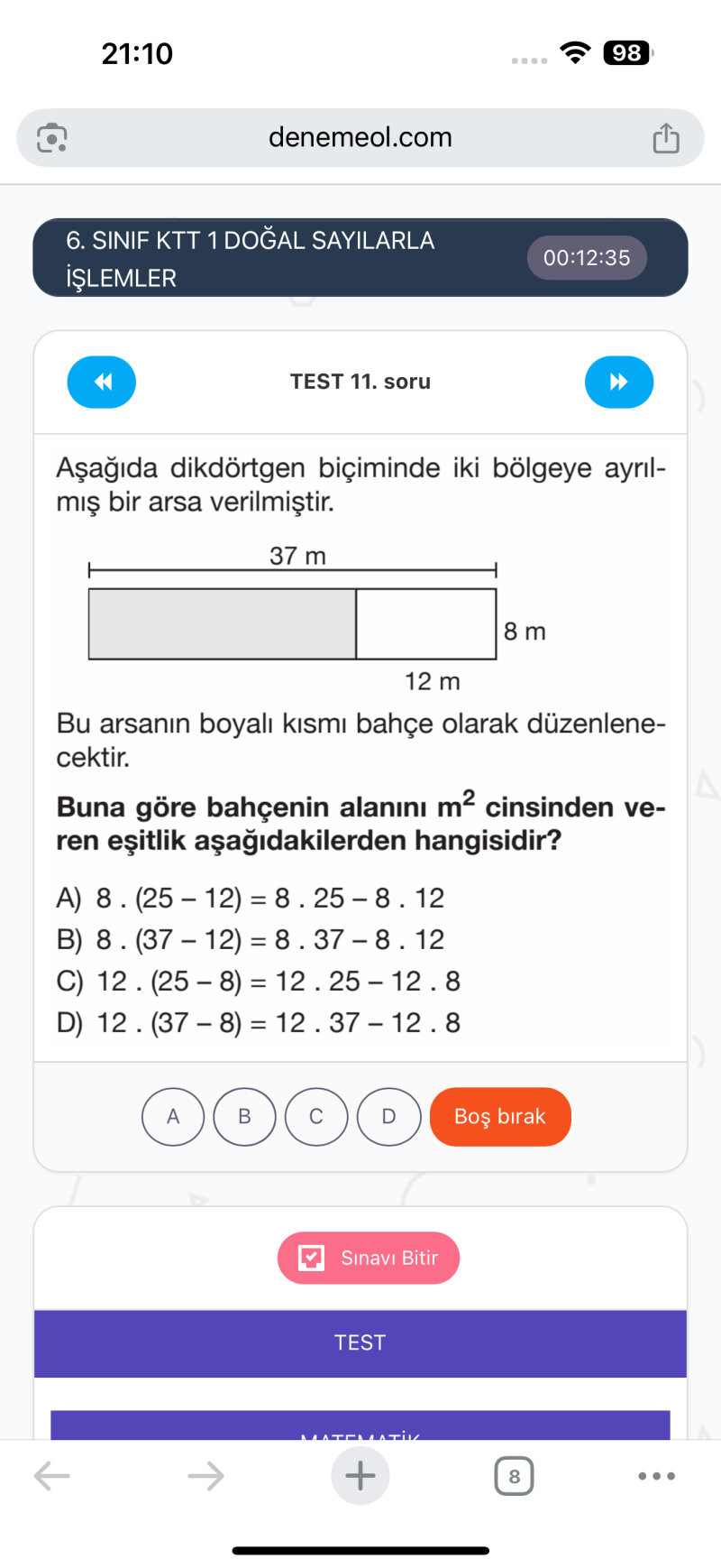 Bunun cevabı nedir?