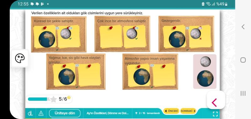 3. Soruda Ay bir gezegen değil mi ?