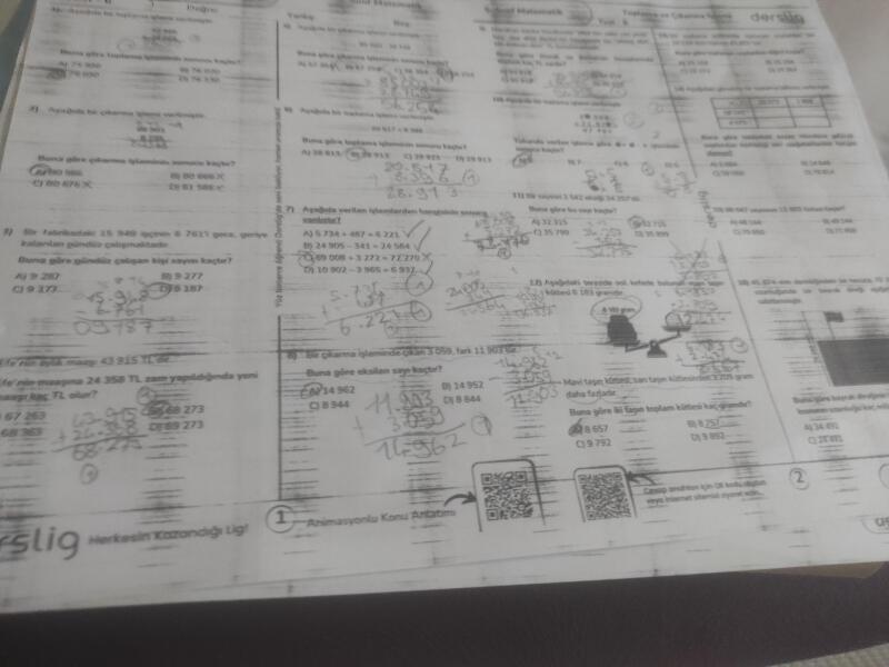 Cevaplarını bana atar mısın