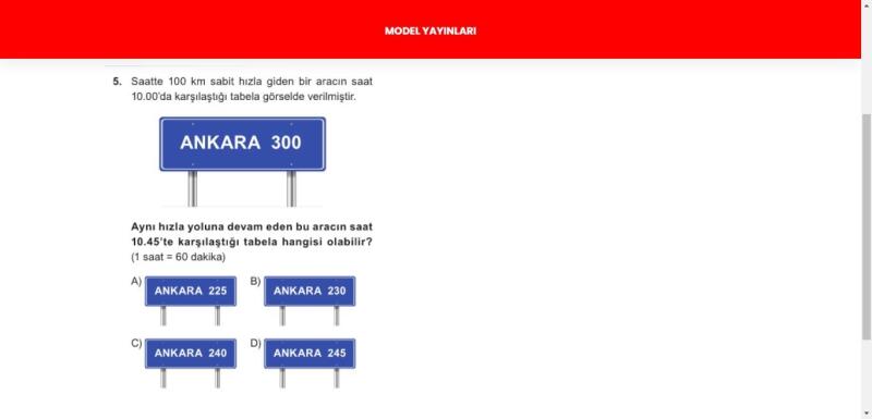 soru çözümünde kadın diyor ki:
-1 saatte 100 km yani 60 dakikada 100 km gidiyor *ozaman 4'e bölelim* diyor ama neden bölüyor anlatır mısınız?