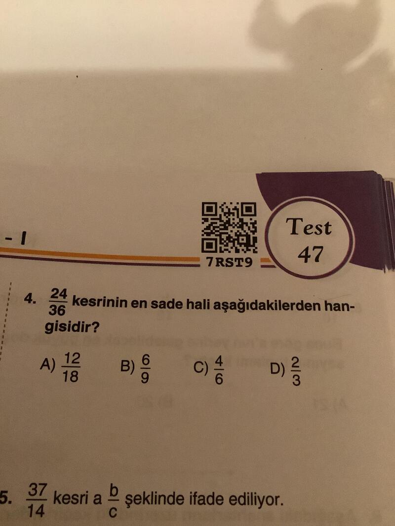 Arkadaşlar bu soruyu yapamadım da Yardım edebilir misiniz