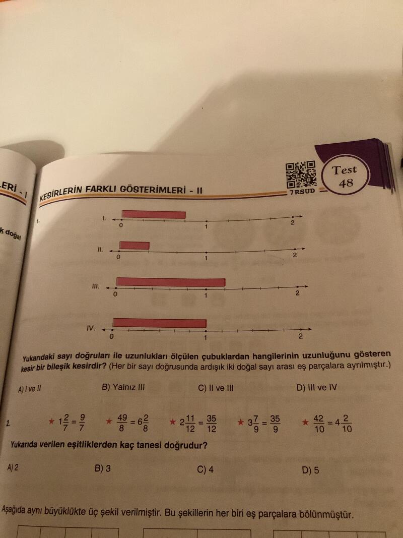 Arkadaşlar bu birinci ve ikinci soruda yardım edebilir misiniz lütfn