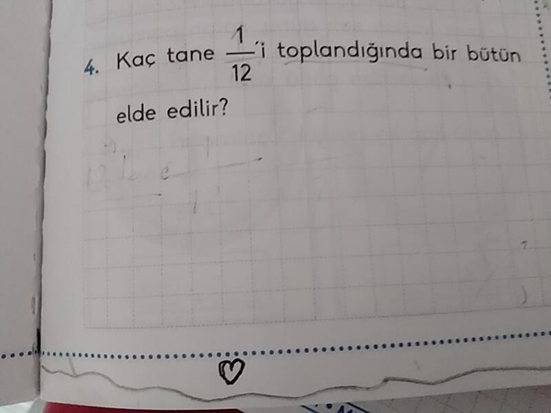 Bu nasl çözülür bir bütünün ne kadar olduğunu bildirmemiş