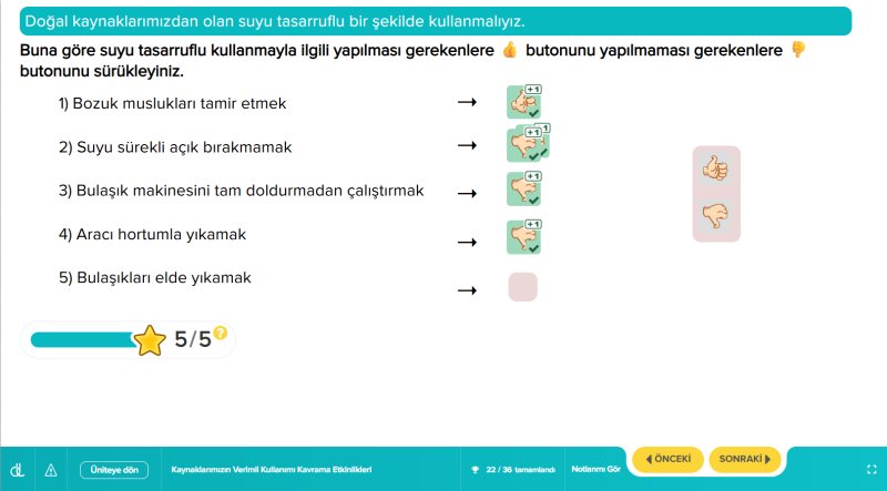 allah için derslig bi derste iki yanlış var