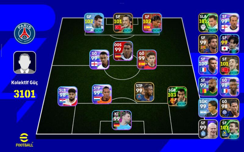 Sizde efutbol resminizi böyle atın yıldız bide soru 6+7+8+9788