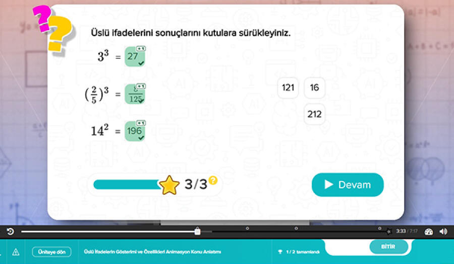 9 sınıf matematik