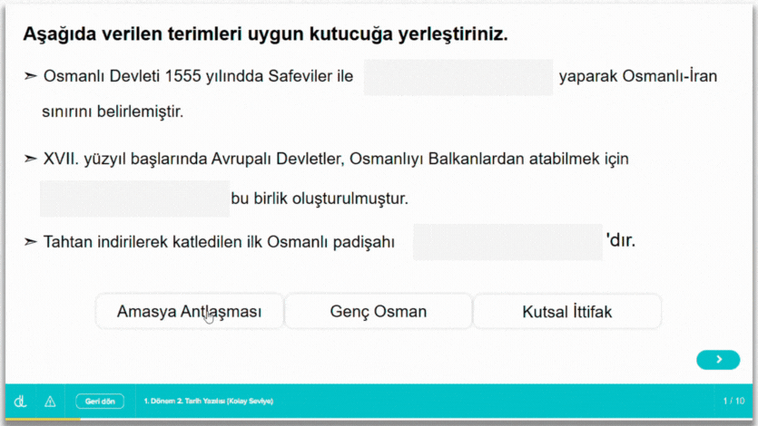 11. sınıf yazılı provası