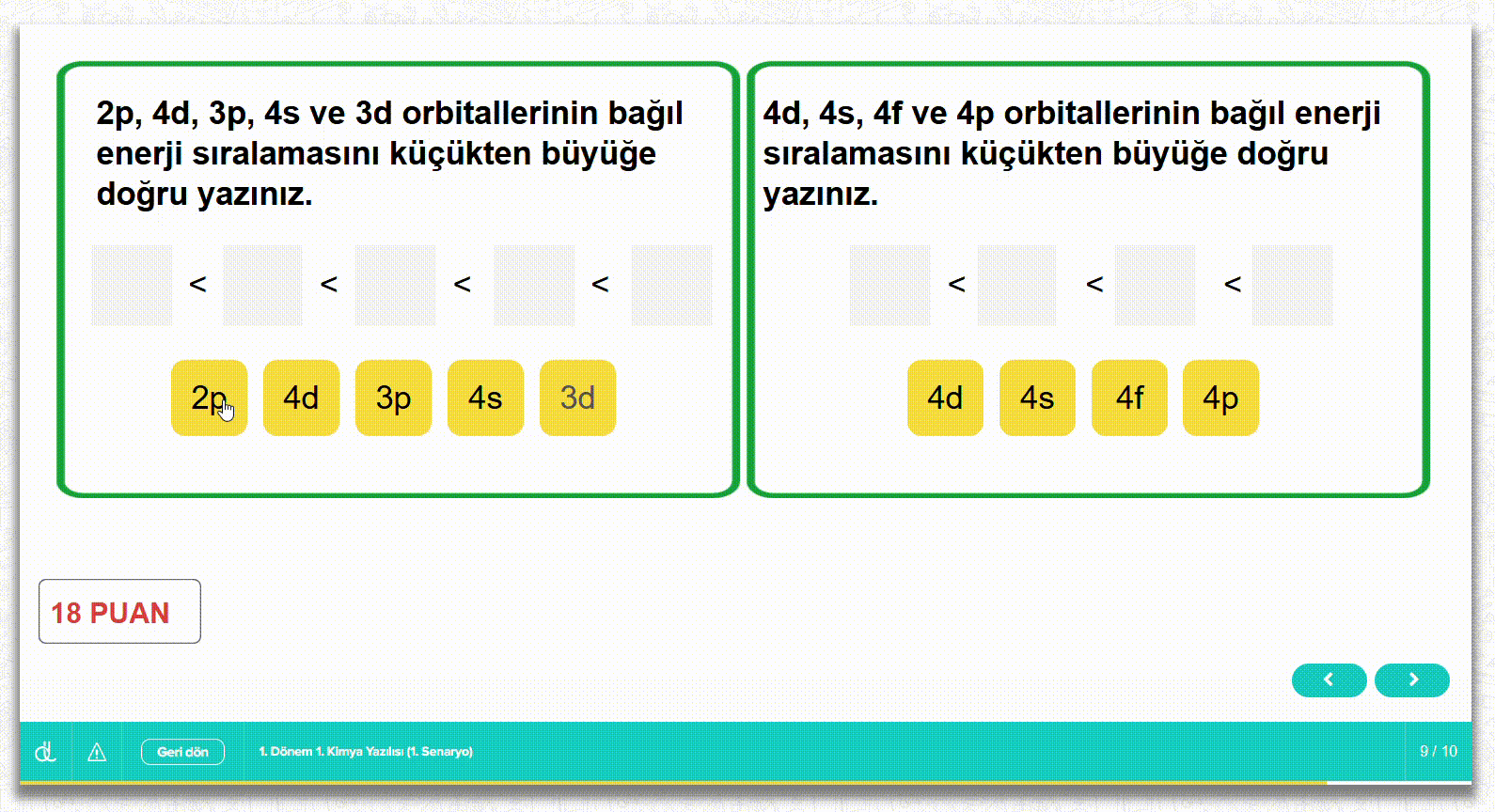 9 sınıf 1. dönem 1. yazılılar