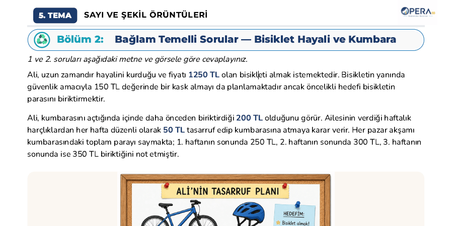 sayı ve şekil